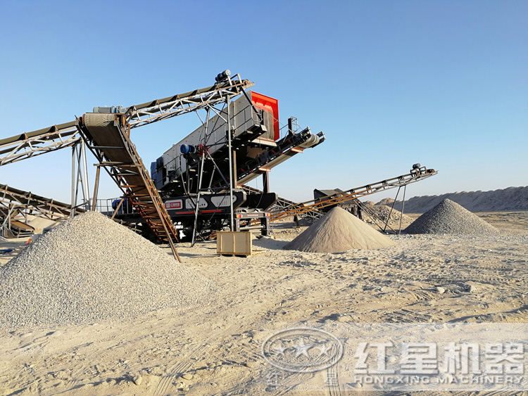 機(jī)制砂用戶現(xiàn)場，多個(gè)現(xiàn)場可提供就近安排參觀