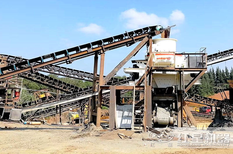 制砂機成品粒型好，成品多用于建筑工程，道路基建